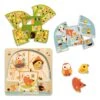 Djeco Puzzle Bois 3 Niveaux Chez-nut 1 Djeco Puzzle Bois 3 Niveaux Chez-nut -Magasin Général Pour Enfants puzzle 3 niveaux cabane dans les arbres 3786 OA