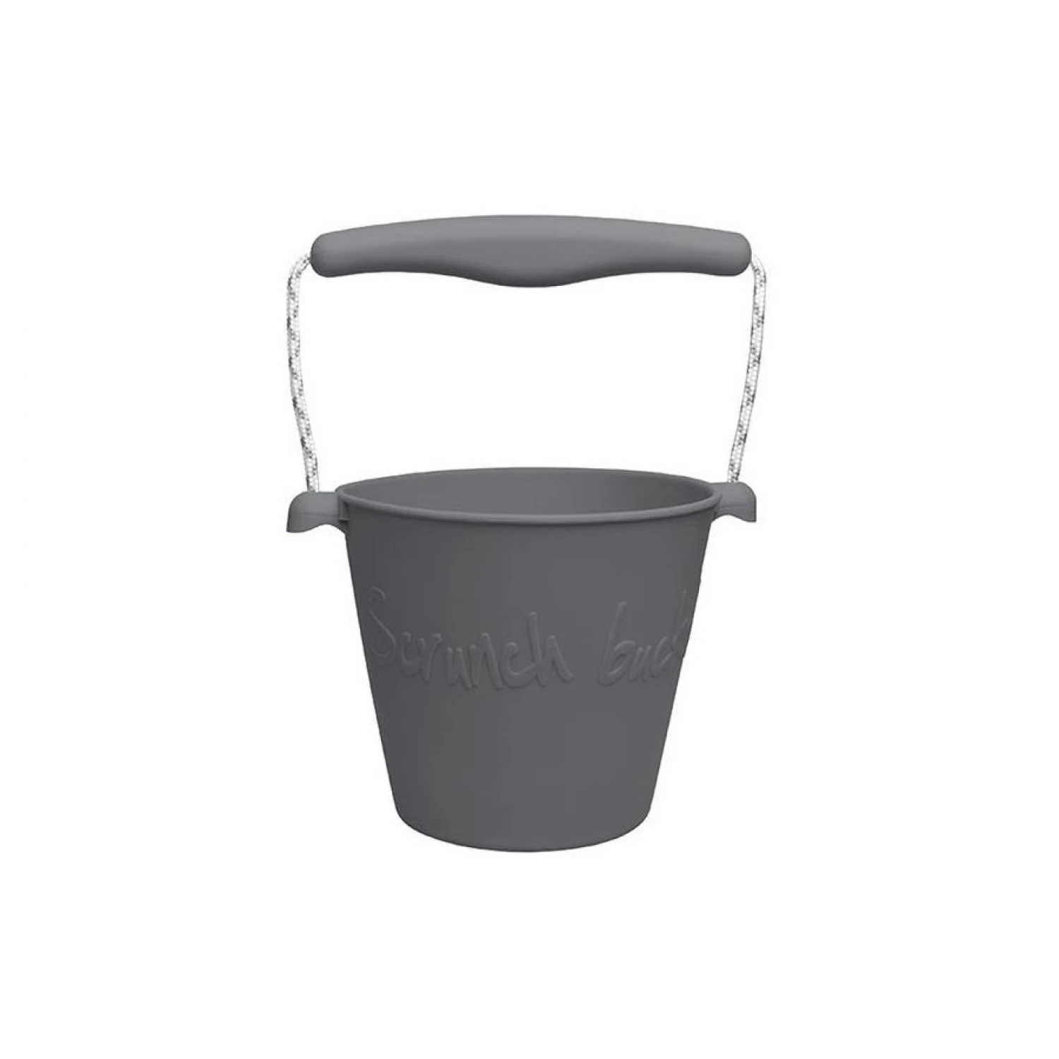 Scrunch Seau De Plage Pliable Gris 3 Scrunch Seau De Plage Pliable Gris