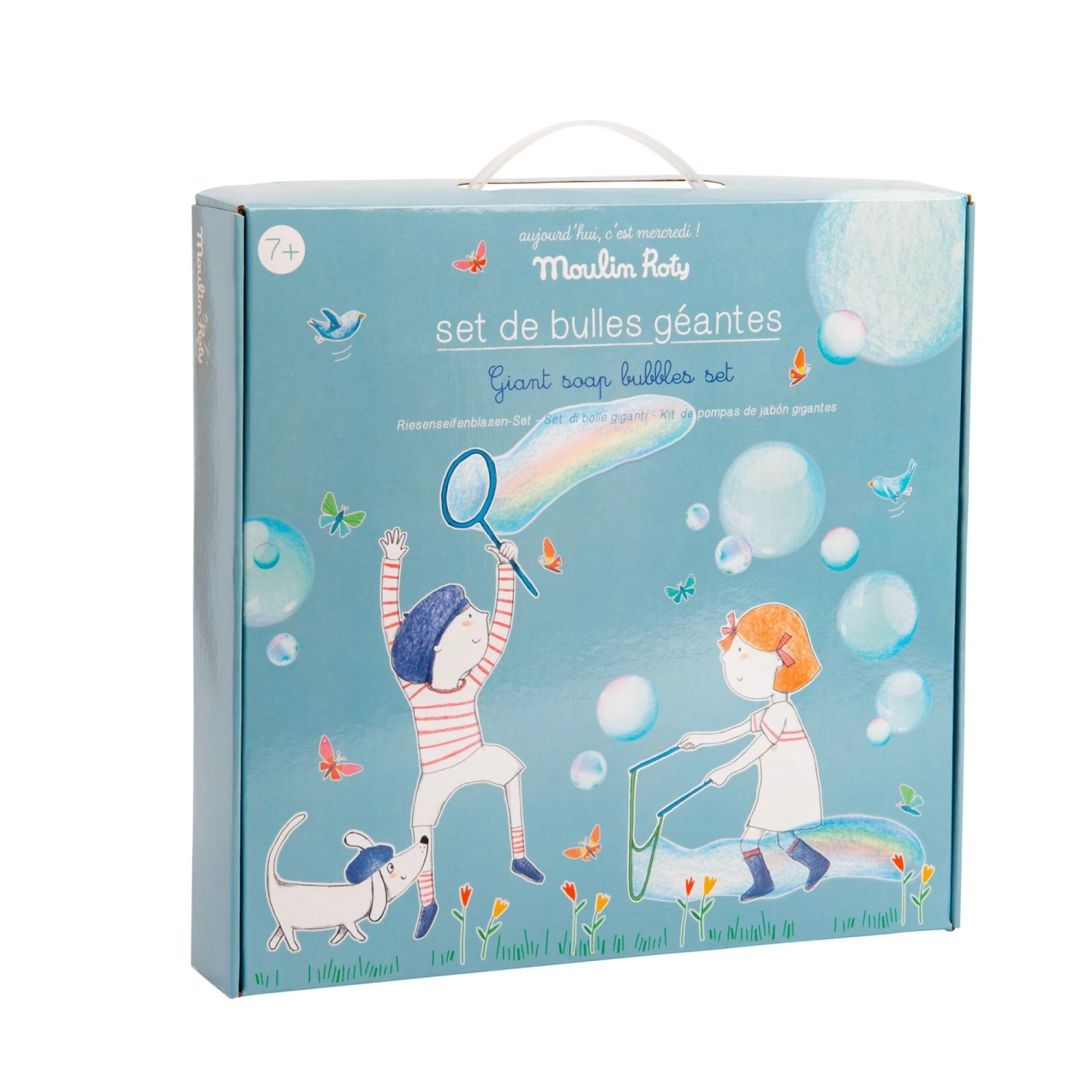 Moulin Roty Set De Bulles Géantes Aujourd'hui C'est Mercredi 5 Moulin Roty Set De Bulles Géantes Aujourd'hui C'est Mercredi – Image 3