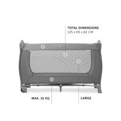 HAUCK Lit Parapluie Sleep N Play Go Plus Gris 16 HAUCK Lit Parapluie Sleep N Play Go Plus Gris -Magasin Général Pour Enfants sleep n play go plus grey hauck OF