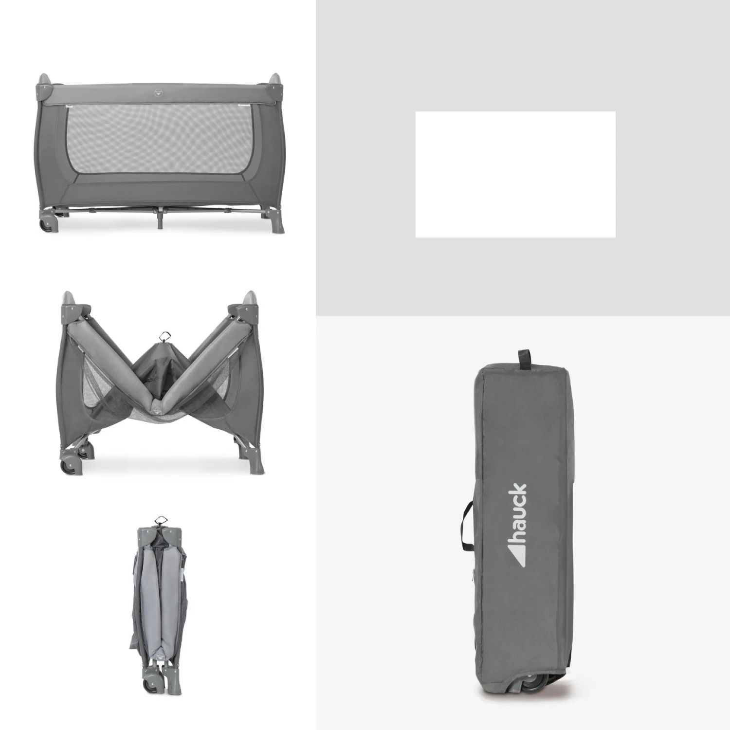 HAUCK Lit Parapluie Sleep N Play Go Plus Gris 10 HAUCK Lit Parapluie Sleep N Play Go Plus Gris – Image 8