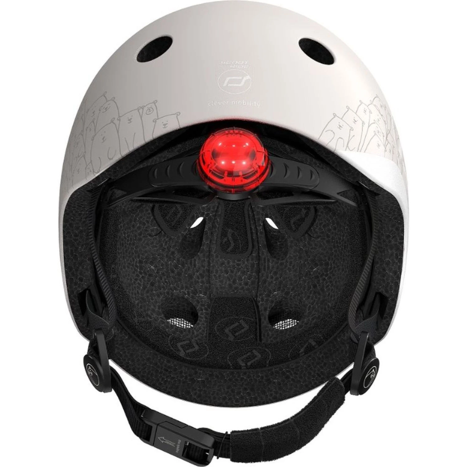 Scoot & Ride Casque Pour Enfant Taille XS Beige Réfléchissant 3 Scoot & Ride Casque Pour Enfant Taille XS Beige Réfléchissant – Image 2