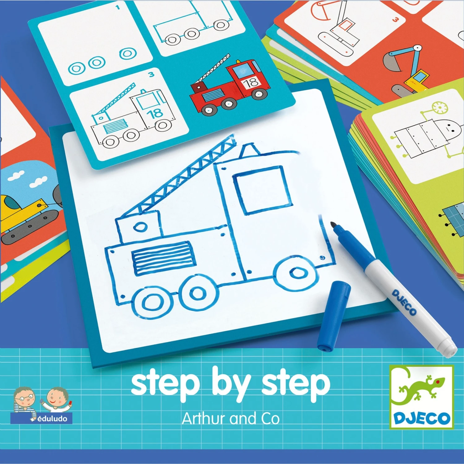 Djeco Eduludo Step By Step Arthur And Co 3 Djeco Eduludo Step By Step Arthur And Co
