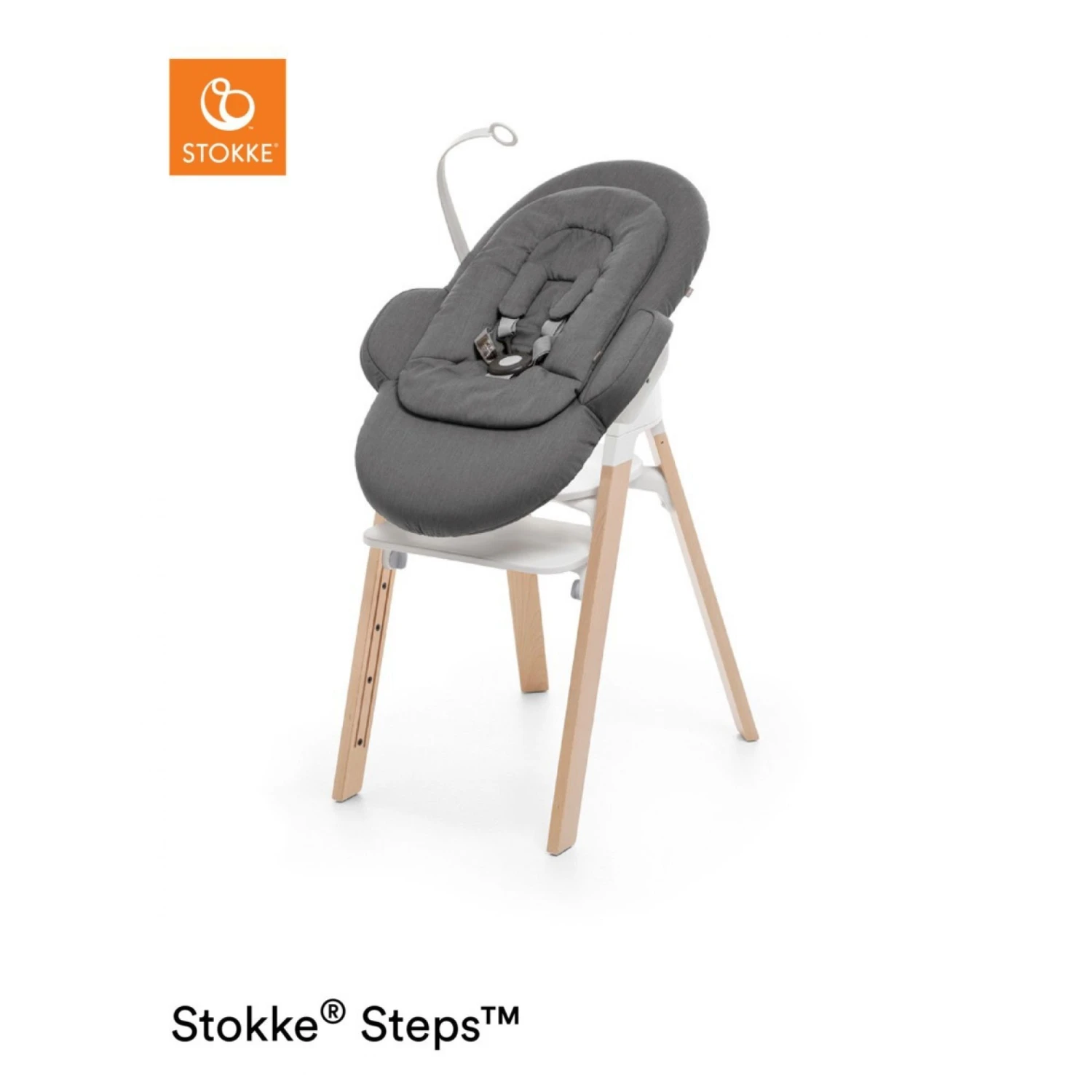 Stokke Transat Bébé Steps Deep Grey 7 Stokke Transat Bébé Steps Deep Grey – Image 5