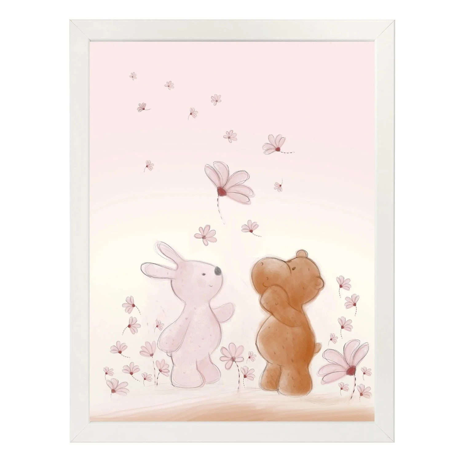 NATTOU Cadre Avec Poster 40x30cm Susie & Bonnie 3 NATTOU Cadre Avec Poster 40x30cm Susie & Bonnie