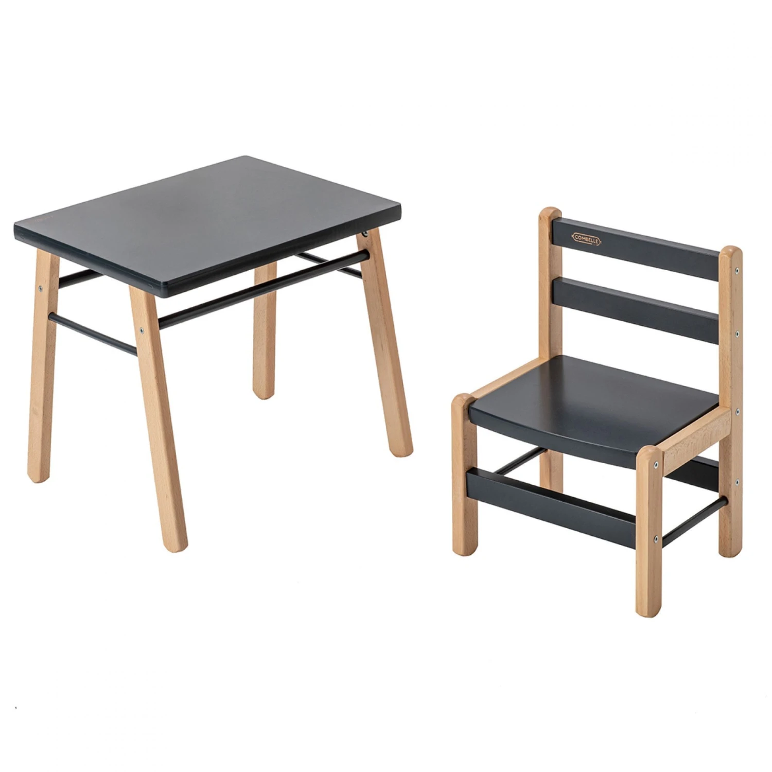 Petite Table Enfant Gabriel Anthracite 9 Petite Table Enfant Gabriel Anthracite – Image 7