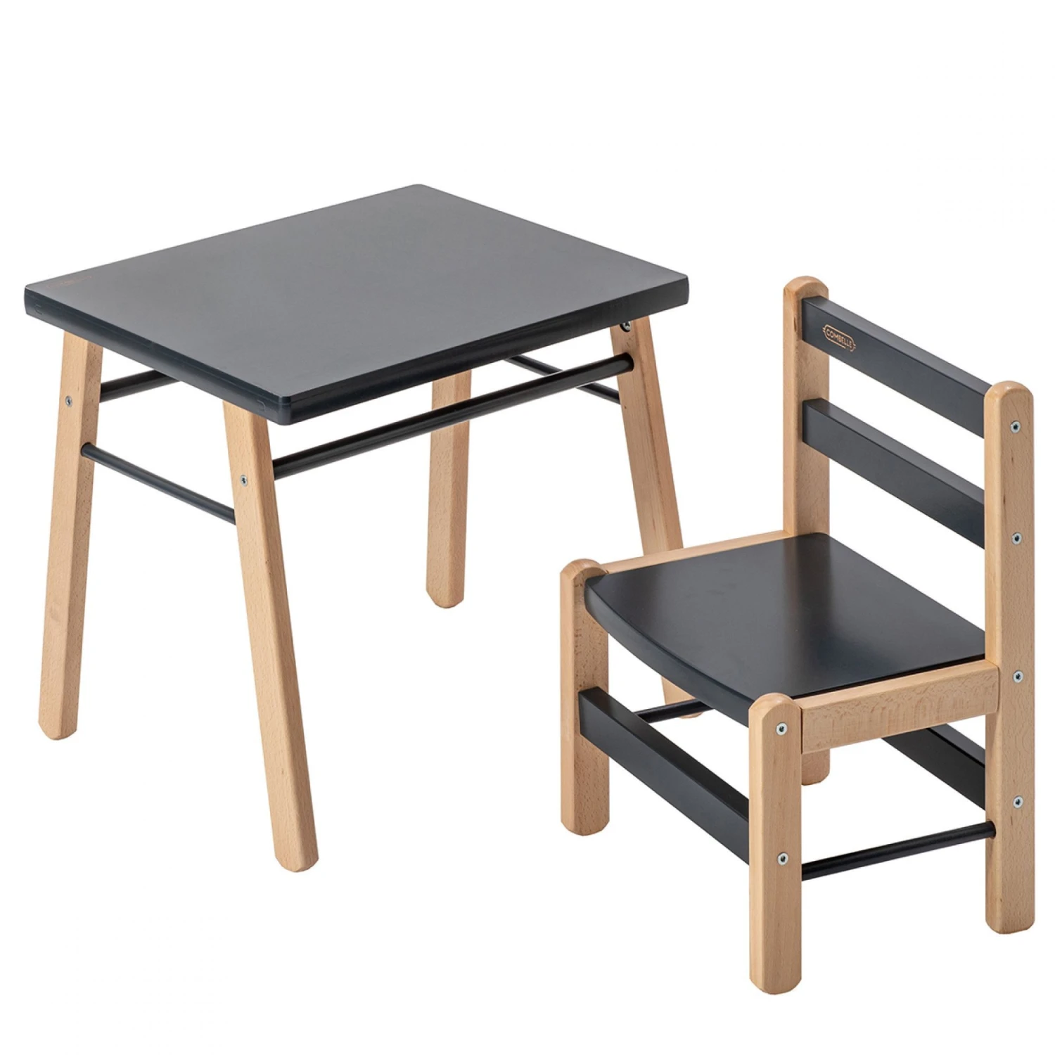 Petite Table Enfant Gabriel Anthracite 12 Petite Table Enfant Gabriel Anthracite – Image 10