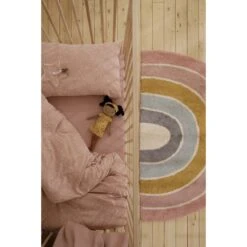 Little Dutch Tapis Rainbow Rose 80 X 130 Cm -Magasin Général Pour Enfants tapis rainbow shape rose 80x130cm little dutch OD