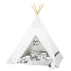 Tipi Panda Chao Chao 5 Tipi Panda Chao Chao -Magasin Général Pour Enfants tipi 160x110x110cm panda sauthon OB