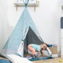 Badabulle Tipi Jungle In & Out Anti UV 16 Badabulle Tipi Jungle In & Out Anti UV -Magasin Général Pour Enfants tipi jungle in out anti uv badabulle OE
