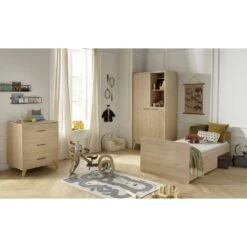 Tiroir De Lit évolutif Bébé Combiné 60x120 Cm Arty 9 Tiroir De Lit évolutif Bébé Combiné 60x120 Cm Arty -Magasin Général Pour Enfants tiroir lct sroulettes arty sauthon meubles OC