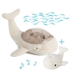 Cloud-B Veilleuse Bébé Projection Plafond Musicale Famille Baleine Tranquille Blanche 9 Cloud-B Veilleuse Bébé Projection Plafond Musicale Famille Baleine Tranquille Blanche -Magasin Général Pour Enfants tranquil whale family blanc cloud b OC