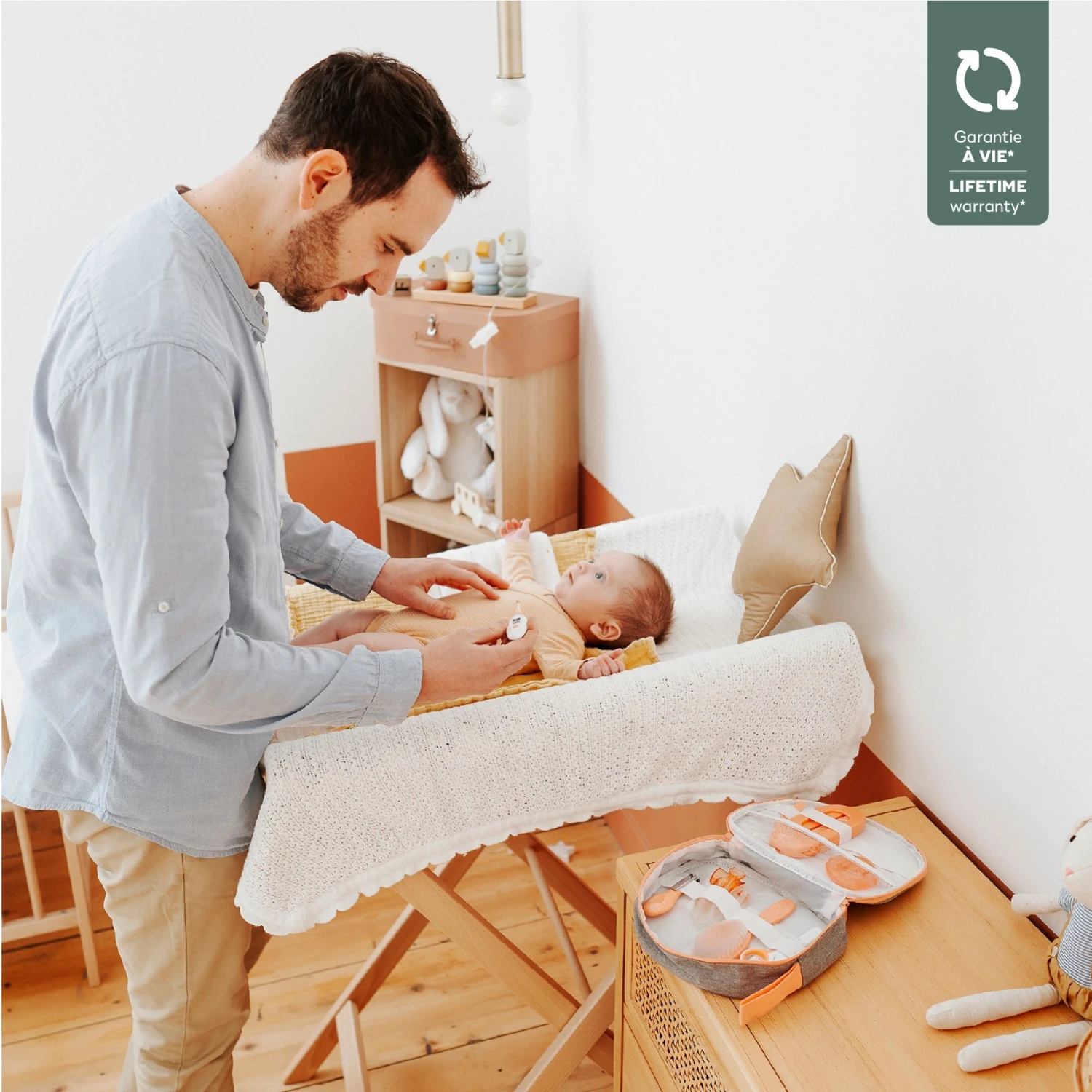 BabyMoov Trousse De Soins Bébé Pêche 7 BabyMoov Trousse De Soins Bébé Pêche – Image 5