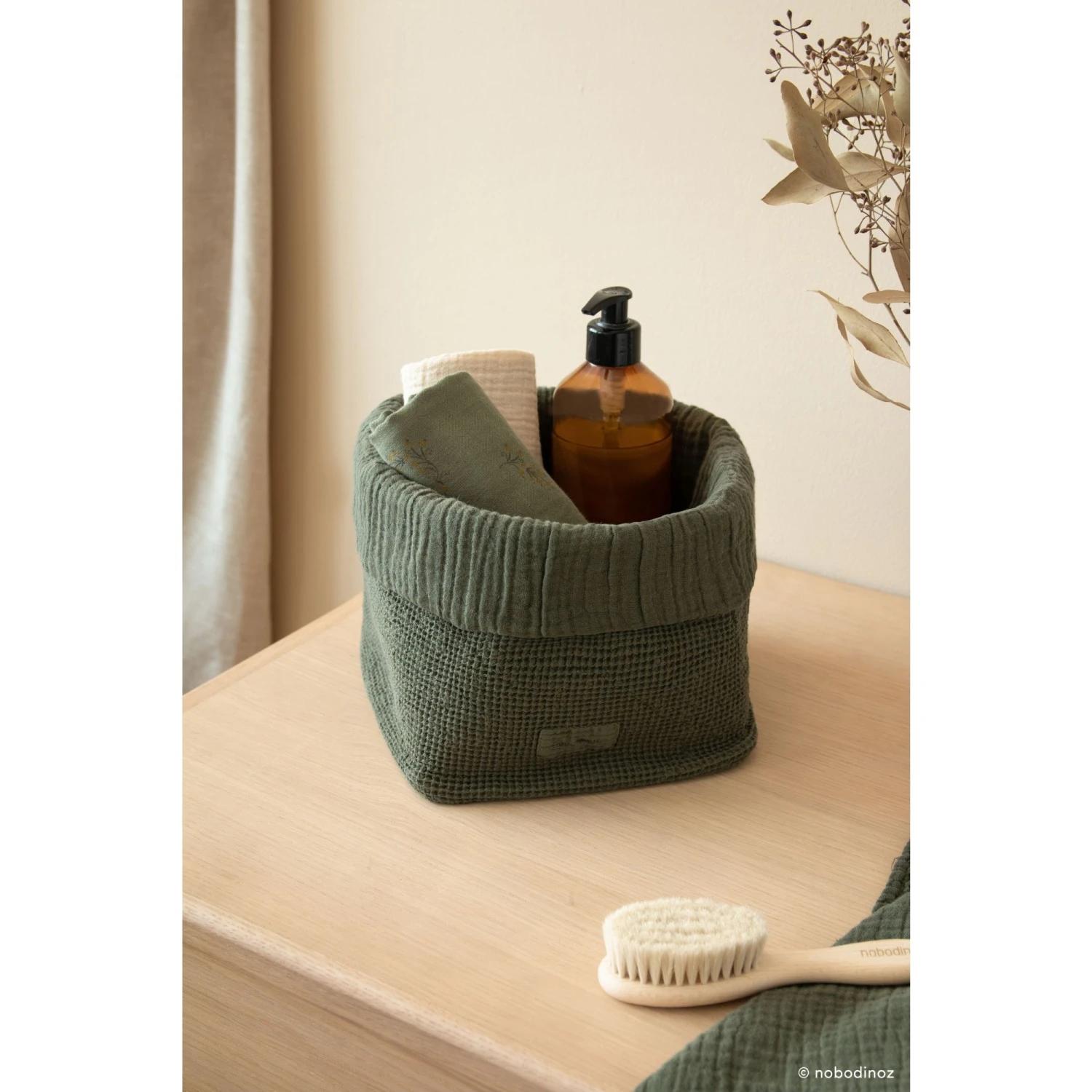 Panier De Rangement Nid D'abeille Wabi Sabi Vetiver 4 Panier De Rangement Nid D'abeille Wabi Sabi Vetiver – Image 2