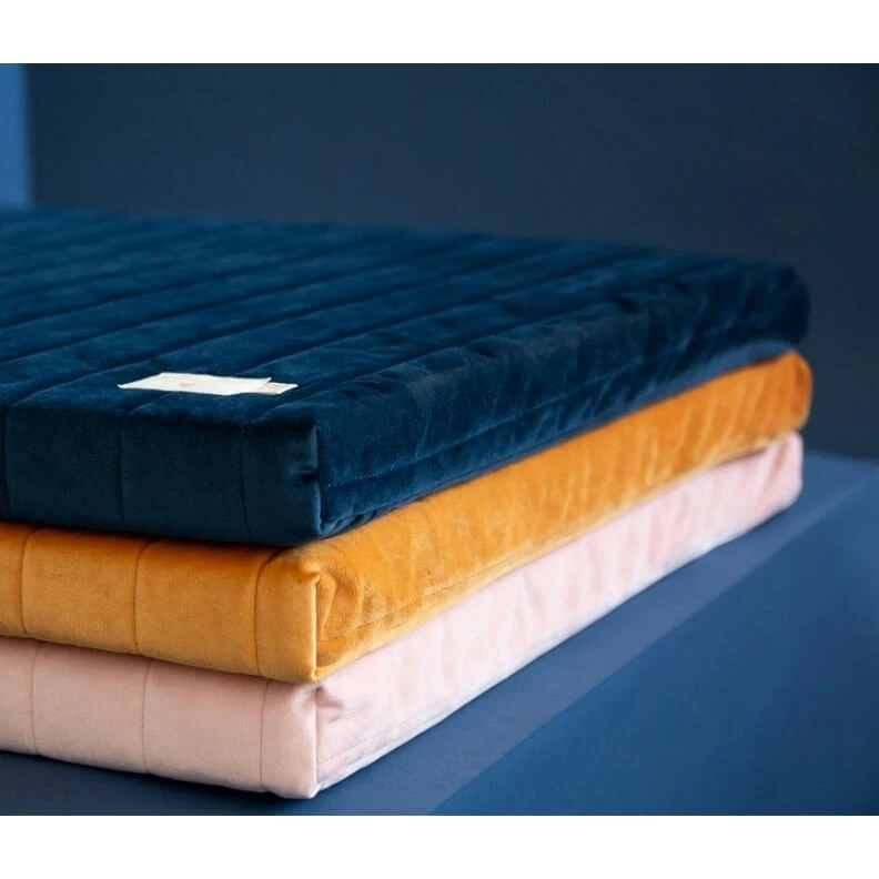 Matelas De Sol 60x120 Cm Zanzibar Velvet Night Blue 4 Matelas De Sol 60x120 Cm Zanzibar Velvet Night Blue – Image 2